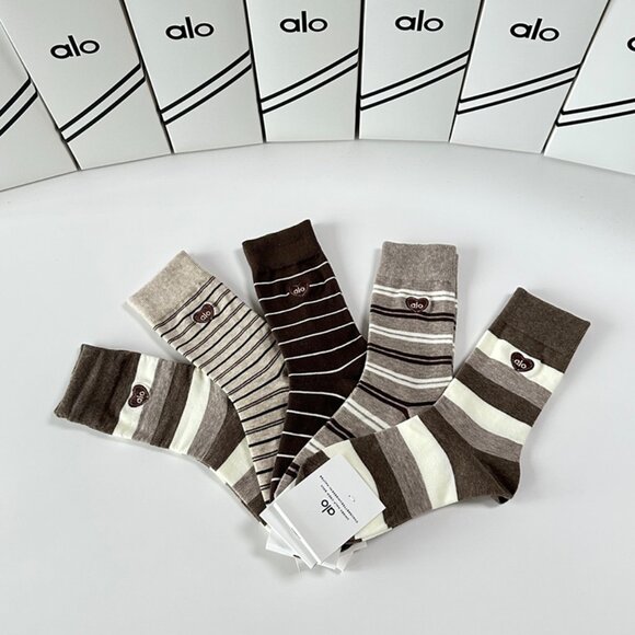 Alo Mid-Calf Socks - Picture 6 of 9